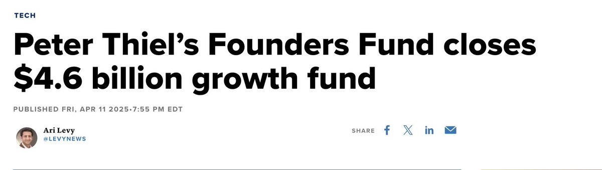 Excited that we've closed on our $4.6b 3rd Growth Fund

We serve at the pleasure of the founders that partner with us and the LPs that fund us 🫡