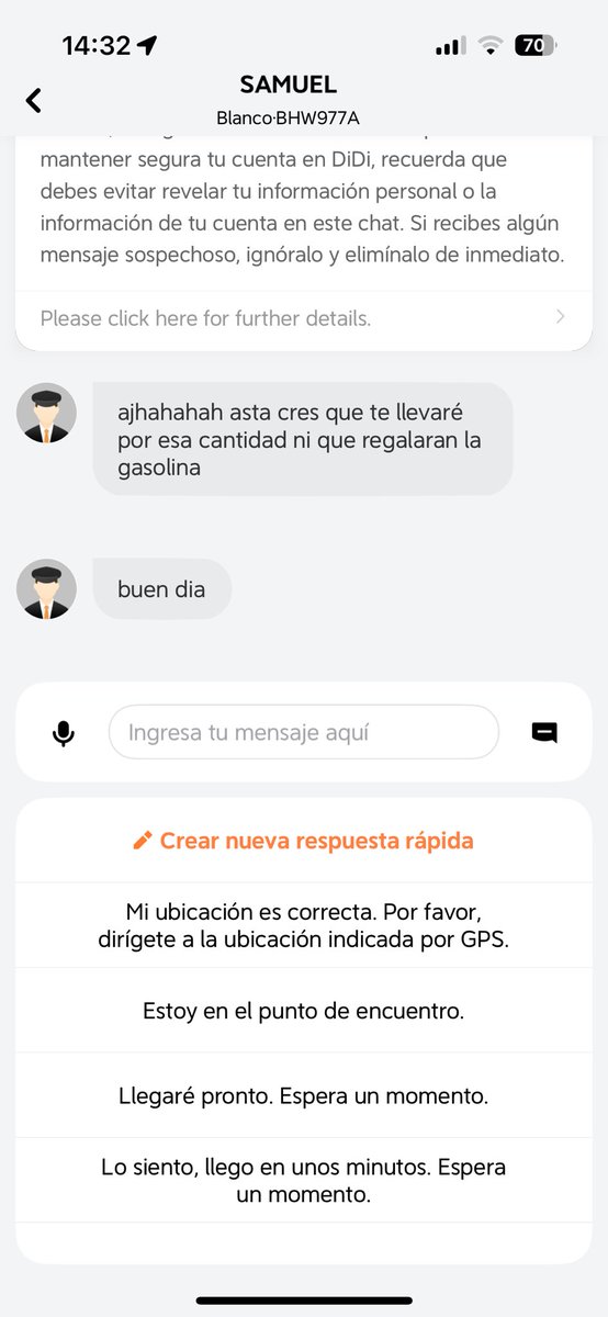 bagada__'s tweet photo. ¿Qué onda con tus conductores @DiDi_Mexico ? 🫢
¿No les aparece el precio? ¿Sí tienen la capacidad de no aceptar? https://t.co/SXQTsFX1Vd