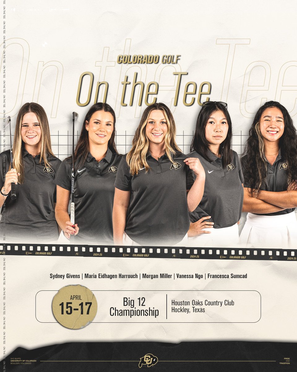 CUBuffsWGolf's tweet image. Buffs set to compete at the 2025 @Big12Conference Championship buffs.me/44qZPpb