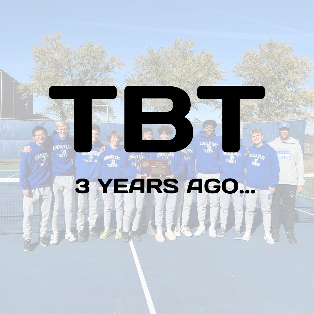NebHallOfFame's tweet image. #TBT to 2022, Lincoln East boys’ tennis dominated the court, going the entire season without dropping a single match! 👏🎾 A squad of three freshmen, two sophomores, and one senior made the history happen 🎉 #halloffame #legends #greatmoments