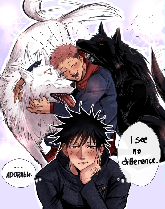 3 puppies #itafushi #JujutsuKaisen 
