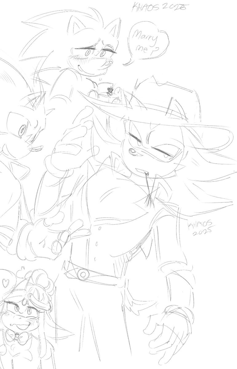 Khaotic_Order_'s tweet photo. Some procreate doodles #SonicTheHedgehog #cowboyshadow #ShadowTheHedghehog #sabtk #sonadow https://t.co/IkbmGQBQjS
