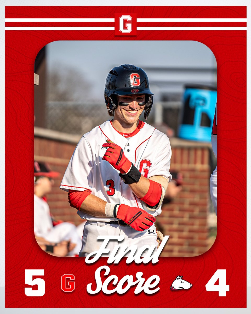 Starting the week off with a W!

#WolverinesTogether | <a href="/GCC_bsb/">Grove City College Baseball</a>
