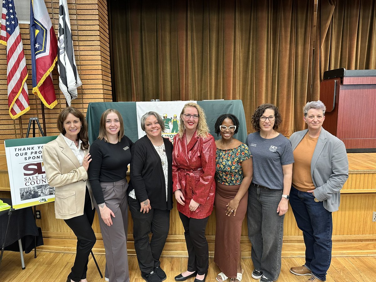 I loved attending the graduation of 67 students from the Pre—apprenticeship Program which Salt Lake County helps fund. 

Thank you to the students, instructors, Utah Women in the Trades, IBEW Local 354, and all who helped create this program.