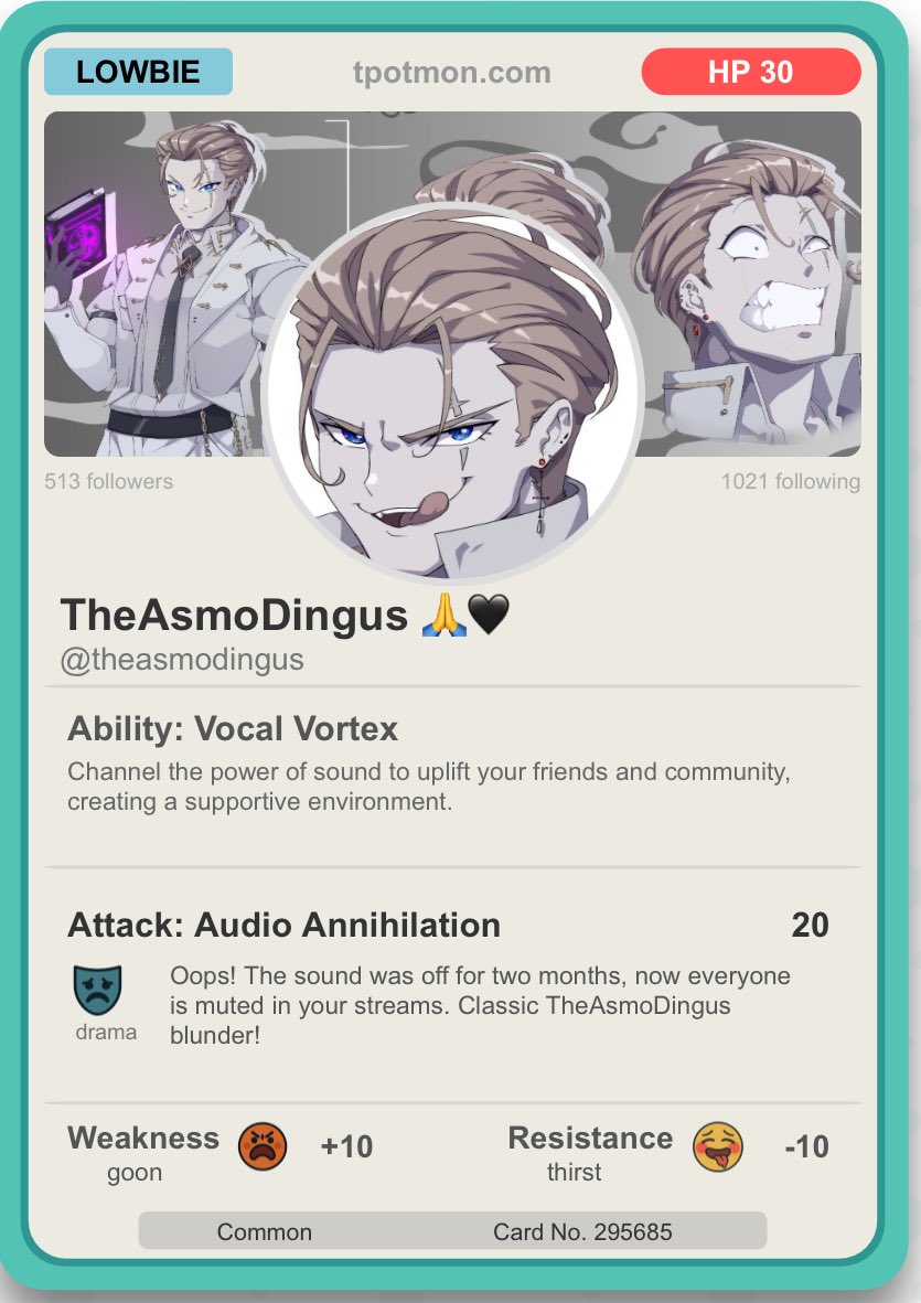 Dude how does one have a weakness to goon, but resistance to thirst? WHAT DOES THAT EVEN MEAN???