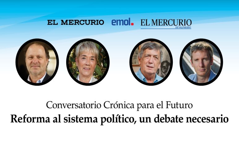 🟢🔵 EN VIVO: Nuestro presidente Juan Manuel Santa Cruz (<a href="/jmsantacruz_/">Juan Manuel Santa Cruz C.</a>) participará en el conversatorio “Reforma al sistema político, un debate necesario” organizado por El Mercurio. 📡 Sigue la transmisión aquí: tv.emol.com/detail/2025041…