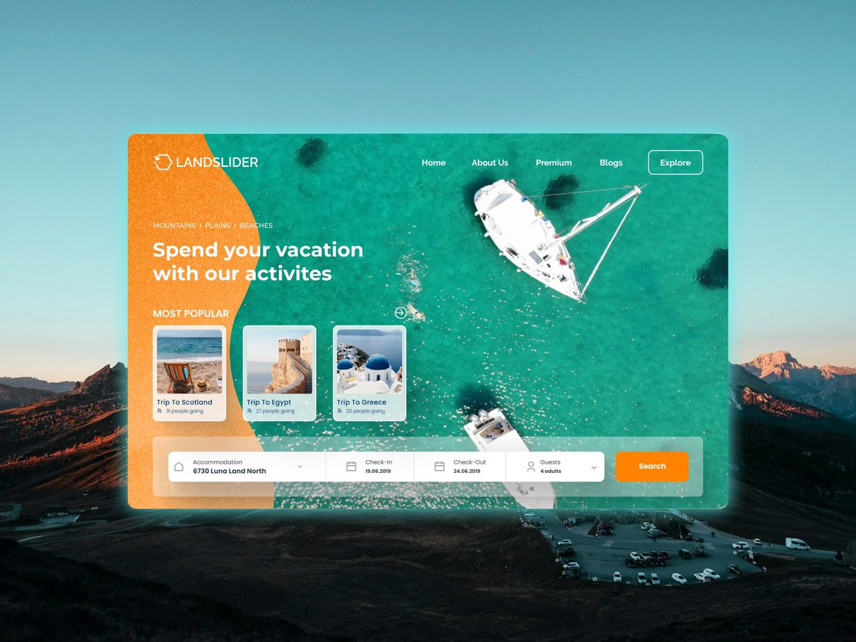 itsshalewa's tweet image. Day 10/31
Today I designed a vacation booking website ๐โจ
Felt like escaping reality through UI lol
Which destination are you picking?๐
#DailyUI #FigmaDesign #WebDesignChallenge #DesignTwitter #UXUI