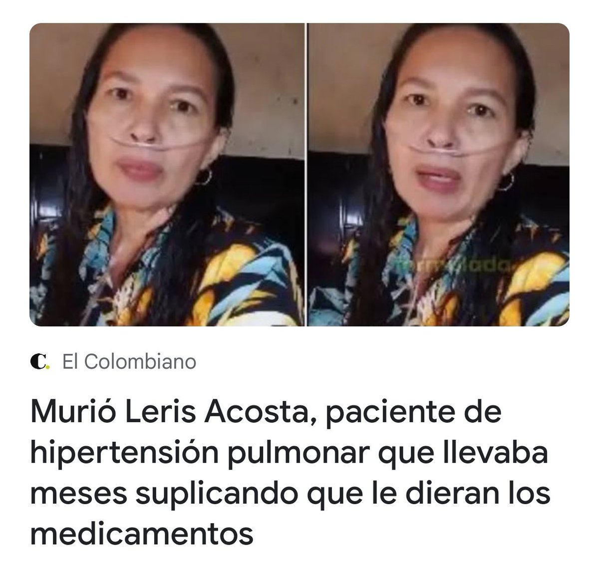 AdrianaVeterin's tweet image. Si crees que esta muerte es culpa de Petro, eres de los míos.
¡PETRO HIJUEPUTA!