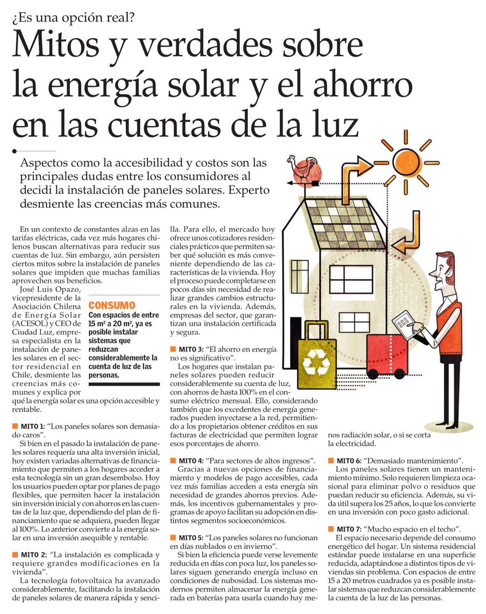 Mitos y verdades ☀️