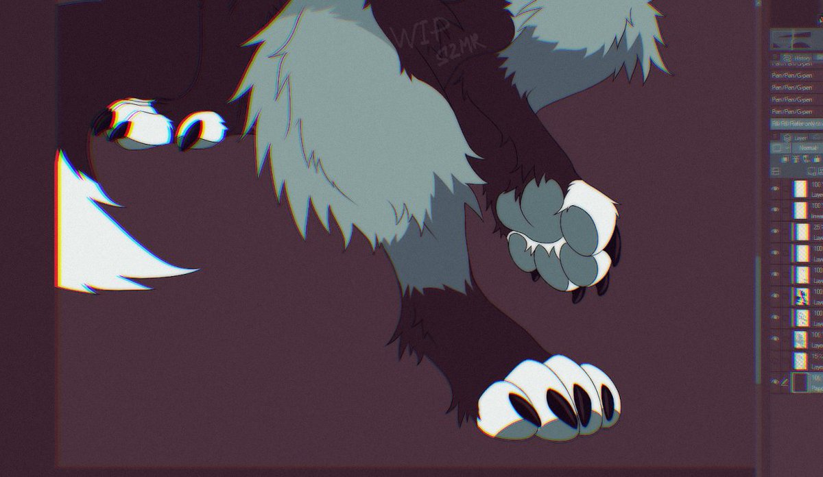 teasing you with some paws tonight~