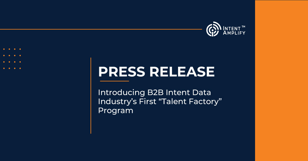 IntentAmplify's tweet image. Big news from Intent Amplify! We&apos;re launching Talent Factory – a game-changing program to hire &amp;amp; upskill the best talent in 🇮🇳 &amp;amp; 🇺🇸.
Now hiring for entry-level roles in Marketing, IT, Sales &amp;amp; more in Pune!
intentamplify.com/press-releases…

#Hiring #TalentFactory #IntentAmplify #Careers