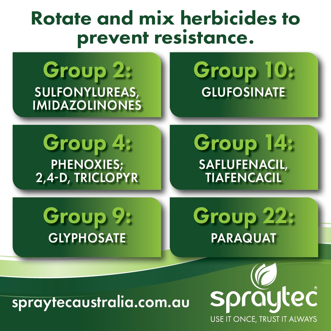 Summer may be over, but problem weeds still require management.

What should you keep an eye on?

🌱 Weed control maximises ROI
💧 Conserve moisture &amp; nutrients
🌧️ Act fast post rainfall
🧪 Mix &amp; rotate MOA's

To find out more, contact our team!
#WeedManagement #CropProtection
