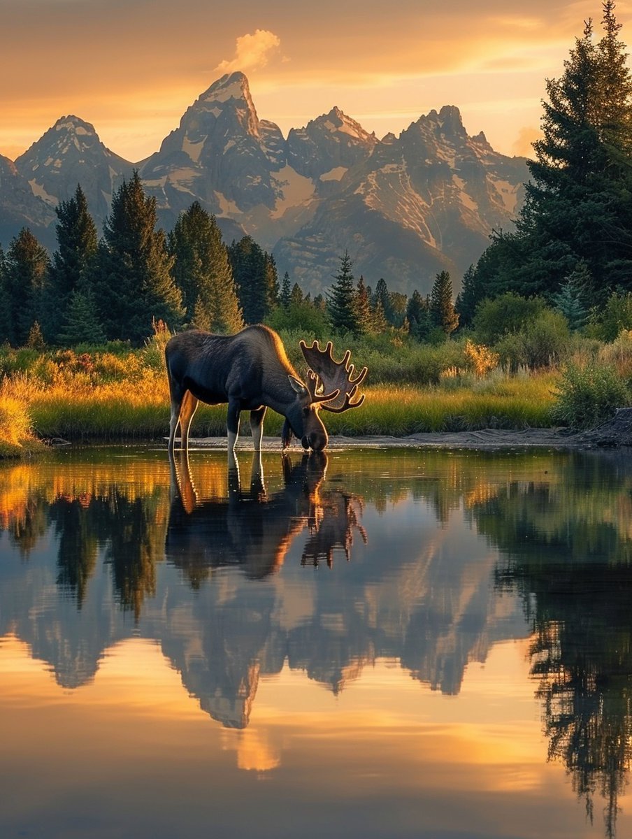 Grand Teton National Park,Wyoming,USA