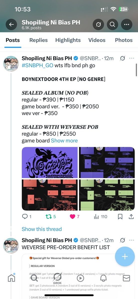 addcheucart's tweet photo. @SNBPH_ @BOYNEXTDOOR_KOZ @BOYNEXTDOOR_twt thank you po https://t.co/kc8fPtMnUo