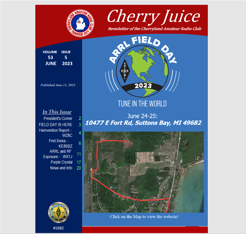 CherrylandARC's tweet photo. CARC Cherry Juice  April 2025 Issue is Published. - https://t.co/3i8U4v1m7M https://t.co/GYP8RIIZqh