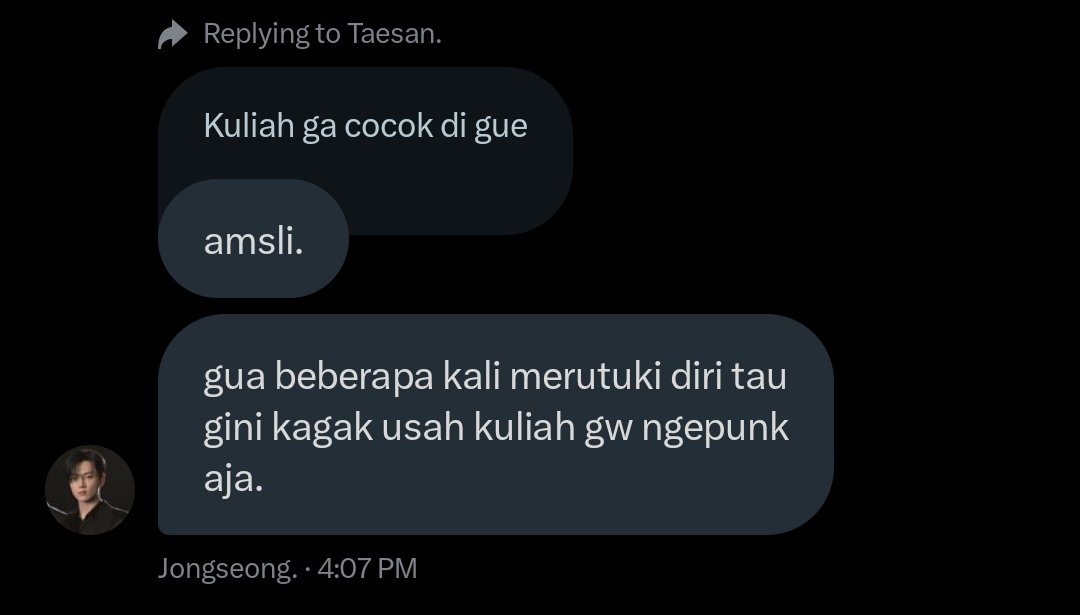 <a href="/convomf/">Convomf</a> Hari hari ngeluhin kuliah.