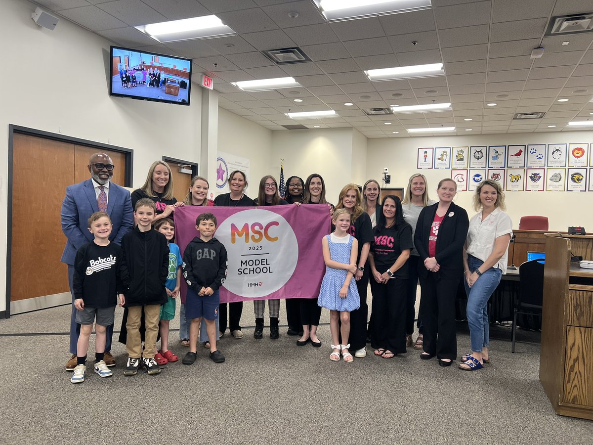 Brock Road was celebrated at the School Board Meeting for being recognized as a Model School.  <a href="/brock_road/">Brock Road Elementary School</a> <a href="/SpotsySchools/">Spotsylvania County Public Schools</a> <a href="/ModelSchoolsHMH/">The Center for Model Schools</a>
