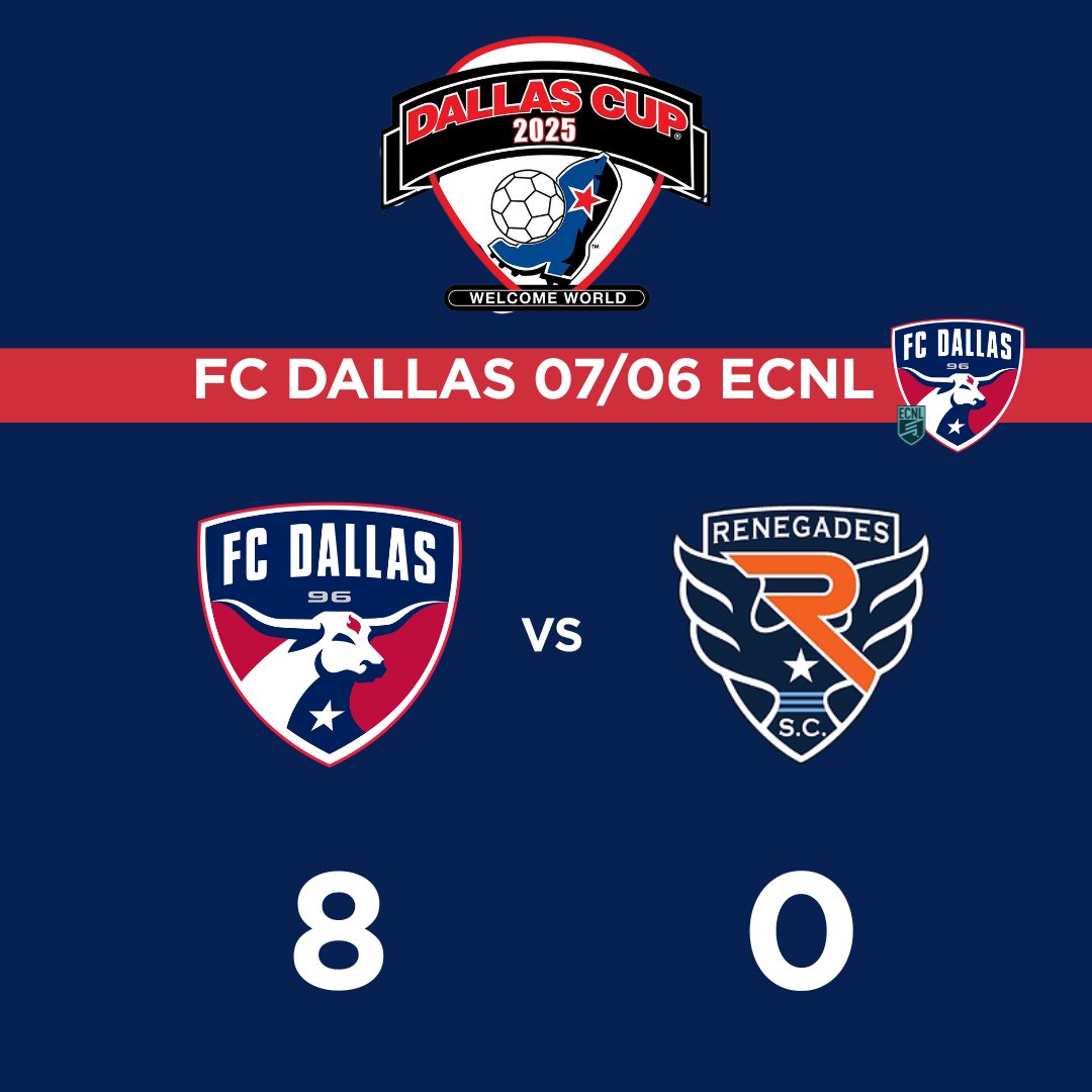 FCDallas07/06gECNL (@fcdallas07gecnl) on Twitter photo Day 2 <a href="/dallascup/">Dallas Cup ⚽️</a> was a success! See you all again Wednesday 6pm at MoneyGram. #DTID
<a href="/FCDGirlsECNL/">FC Dallas Girls ECNL</a> | <a href="/FCDallasYouth/">FC Dallas Youth</a> Day 2 <a href="/dallascup/">Dallas Cup ⚽️</a> was a success! See you all again Wednesday 6pm at MoneyGram. #DTID
<a href="/FCDGirlsECNL/">FC Dallas Girls ECNL</a> | <a href="/FCDallasYouth/">FC Dallas Youth</a>