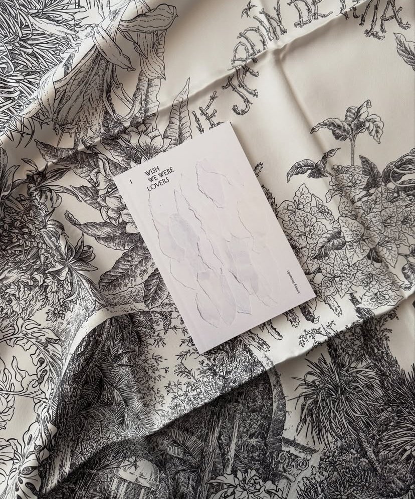 jeremy fernando (@jfwearspink) on Twitter photo with thanks, and deepest appreciation, to the inimitable <a href="/geniablum/">Genia Blum 🇨🇭🇺🇦 🇨🇦</a> for her beautiful response to my work, words, worlds as part of the wonderful <a href="/bookscarves/">Books+Scarves</a> project ... <3
get your copy of 'i wish we were lovers' from <a href="/delerepress1/">delerepress</a> :
delerepress.com/books/iwishwew… with thanks, and deepest appreciation, to the inimitable <a href="/geniablum/">Genia Blum 🇨🇭🇺🇦 🇨🇦</a> for her beautiful response to my work, words, worlds as part of the wonderful <a href="/bookscarves/">Books+Scarves</a> project ... <3
get your copy of 'i wish we were lovers' from <a href="/delerepress1/">delerepress</a> :
delerepress.com/books/iwishwew…