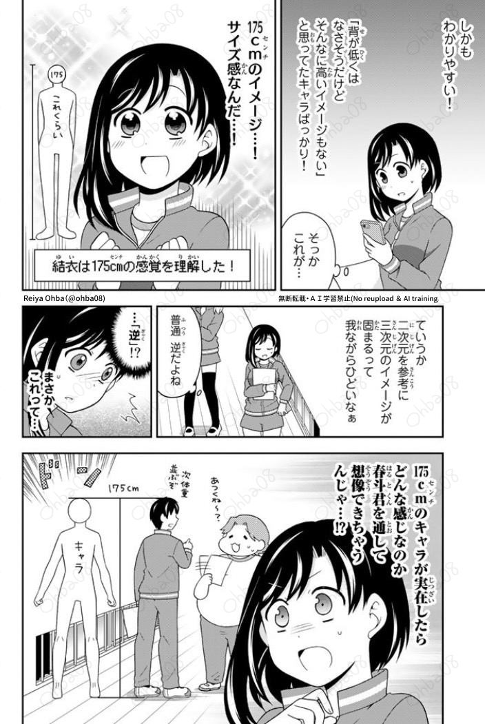 隠れオタクの女の子が身体測定で妄想する話(1/3) 