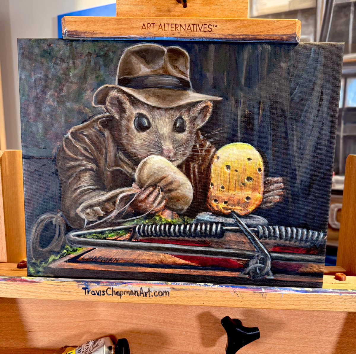 Travispaints's tweet photo. Indiana Jones Ratón https://t.co/Xy7jawCurU