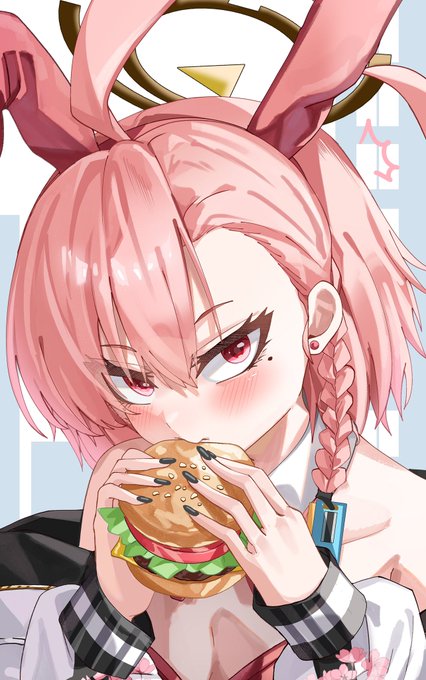 もぐもぐネルちゃん
#ブルアカ 