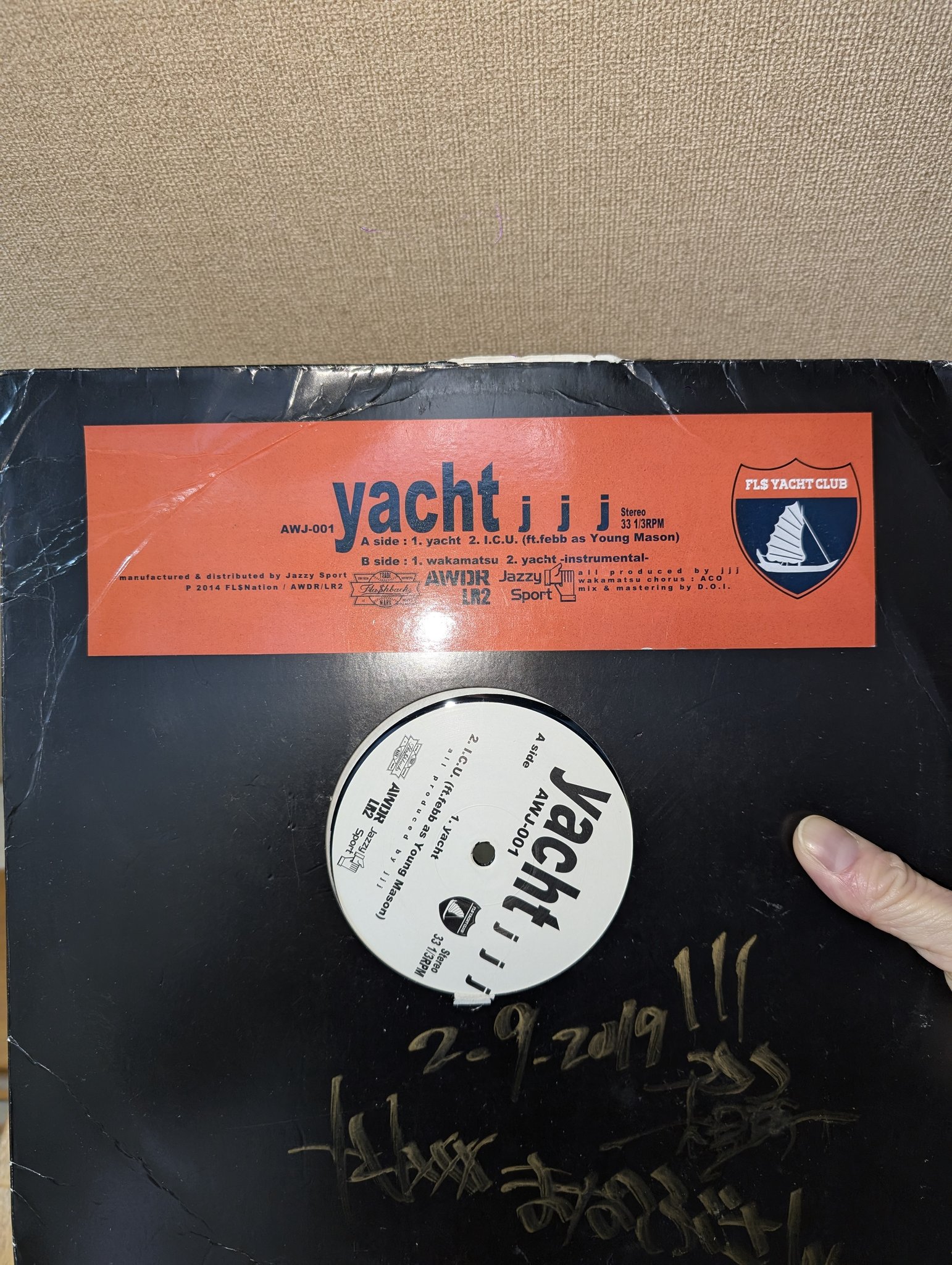 Failure レコード　サイン入り FAILURE サイン入りレコード - メルカリ