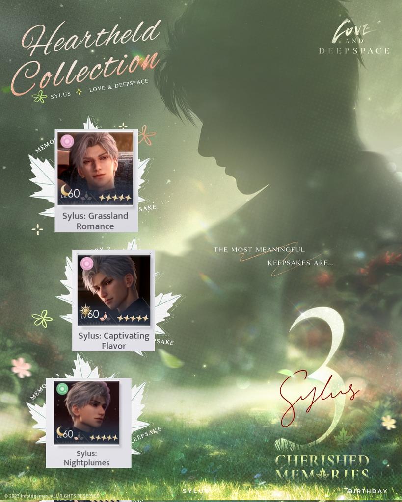 HeyItsYourLee's tweet photo. @Love_Deepspace FOREVERRR my favorite 5 stars of Sylus - Soft Sylus is my favorite Sylus #HeartheldCollection https://t.co/VVvlLXUokO