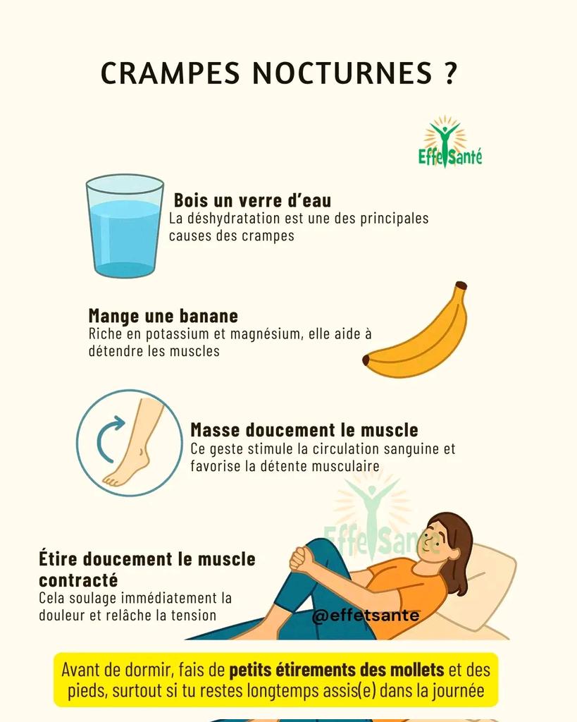 Remed_fey's tweet photo. Solutions naturelles efficaces contre les crampes la nuit https://t.co/OqrmUOR234