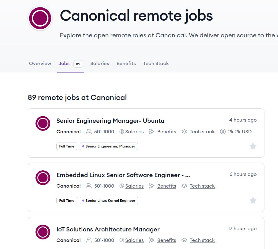 fndevactivity's tweet image. Cannoical lagi banyak open remote jobs nih, udah ada yg apply kah?

Yg mainan Python dicari banget nih utk beberapa posisi