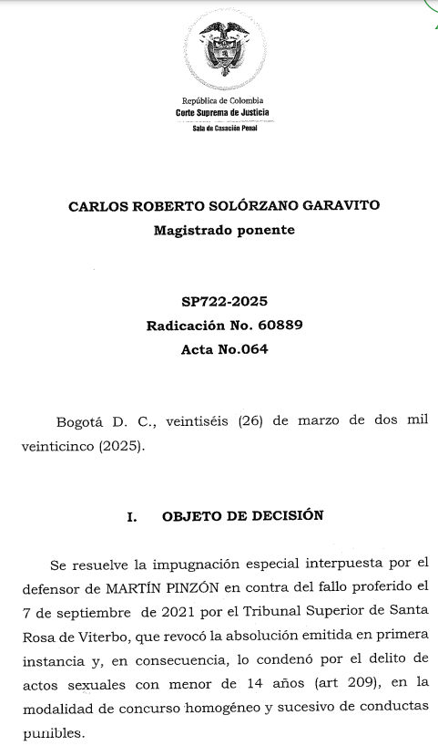 loviedoH's tweet photo. Corte S. Rad. 60889/25. Actos Sexuales con menor de 14 años.

Temas claves: Prueba de referencia y de oídas. Descubrimiento de declaraciones previas. Contexto de la palabra "niña" al miembro viril. Animo libidinoso al tocar el pecho de los menores.

"... en este caso la Fiscalía https://t.co/gCfK3PdnNo