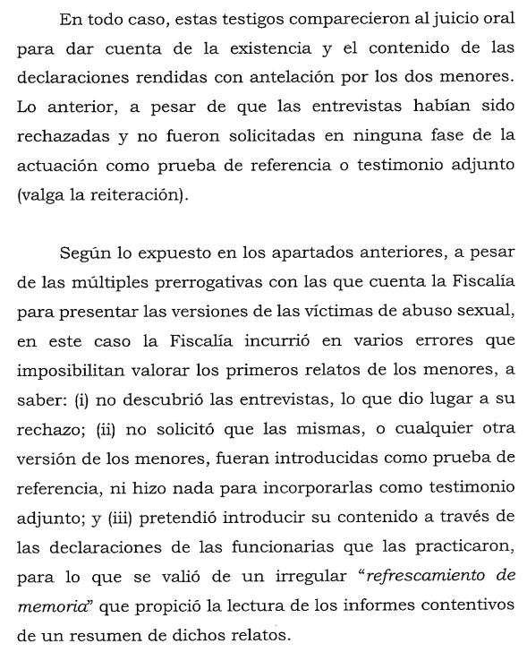loviedoH's tweet photo. Corte S. Rad. 60889/25. Actos Sexuales con menor de 14 años.

Temas claves: Prueba de referencia y de oídas. Descubrimiento de declaraciones previas. Contexto de la palabra "niña" al miembro viril. Animo libidinoso al tocar el pecho de los menores.

"... en este caso la Fiscalía https://t.co/gCfK3PdnNo