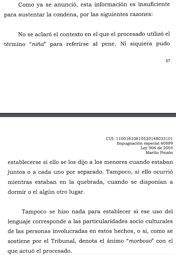 loviedoH's tweet photo. Corte S. Rad. 60889/25. Actos Sexuales con menor de 14 años.

Temas claves: Prueba de referencia y de oídas. Descubrimiento de declaraciones previas. Contexto de la palabra "niña" al miembro viril. Animo libidinoso al tocar el pecho de los menores.

"... en este caso la Fiscalía https://t.co/gCfK3PdnNo
