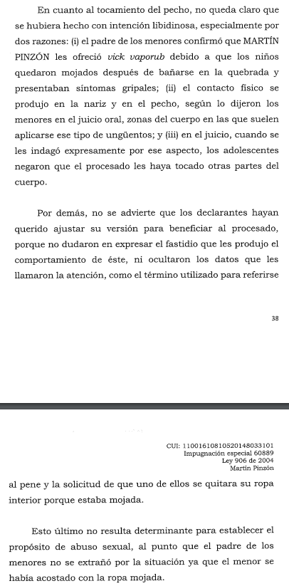 loviedoH's tweet photo. Corte S. Rad. 60889/25. Actos Sexuales con menor de 14 años.

Temas claves: Prueba de referencia y de oídas. Descubrimiento de declaraciones previas. Contexto de la palabra "niña" al miembro viril. Animo libidinoso al tocar el pecho de los menores.

"... en este caso la Fiscalía https://t.co/gCfK3PdnNo