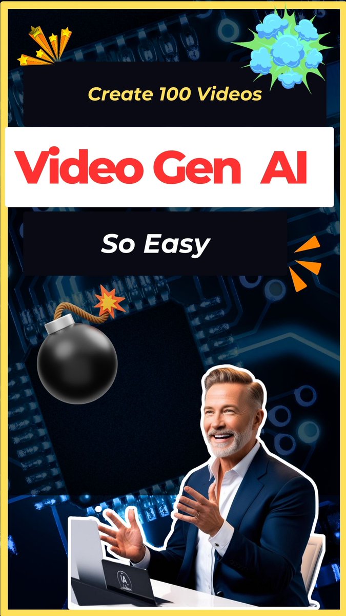 airichesacademy's tweet photo. How to Create 100 Videos in 1 Day with VideoGen AI
https://t.co/dXzXYu4olt https://t.co/cfzGg1ohlC