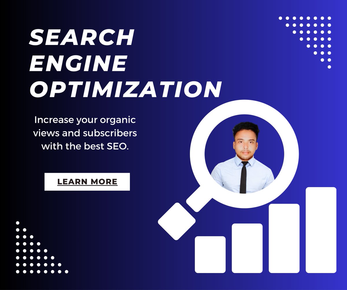 kanchonkumar's tweet photo. 🎥 Want More Views on Your YouTube Videos? Focus on SEO! 🚀

Here’s how I help channels grow organically:

✅Keyword research
✅SEO-friendly titles, descriptions &amp; tags
✅eye-catching thumbnails
✅Strategic video

#YouTubeSEO #VideoMarketing #YouTubeGrowth #SEOSpecialist https://t.co/yAV6OXwhAS