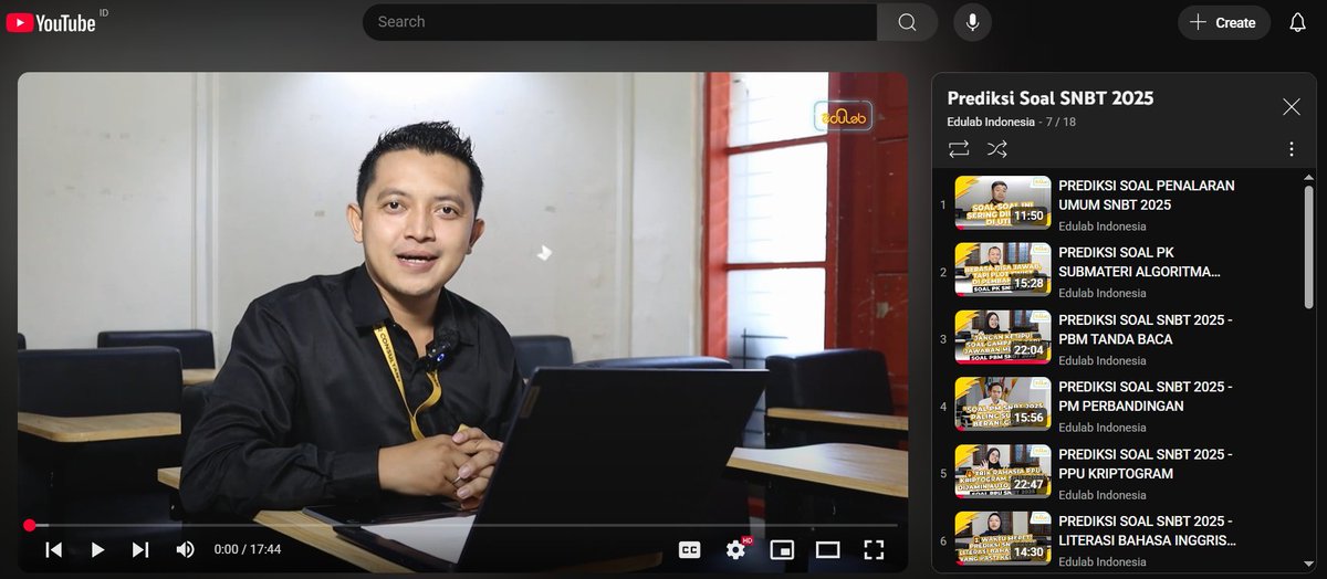 EdulabIND's tweet photo. @snbtfess Kumpulan Video Prediksi Soal SNBT 2025 GRATIS !
Yuk langsung klik link Youtube di bawah ini

https://t.co/1s5eE527xd

#snbt2025 #utbk2025 #lolosptn https://t.co/cpYGFsvBZl