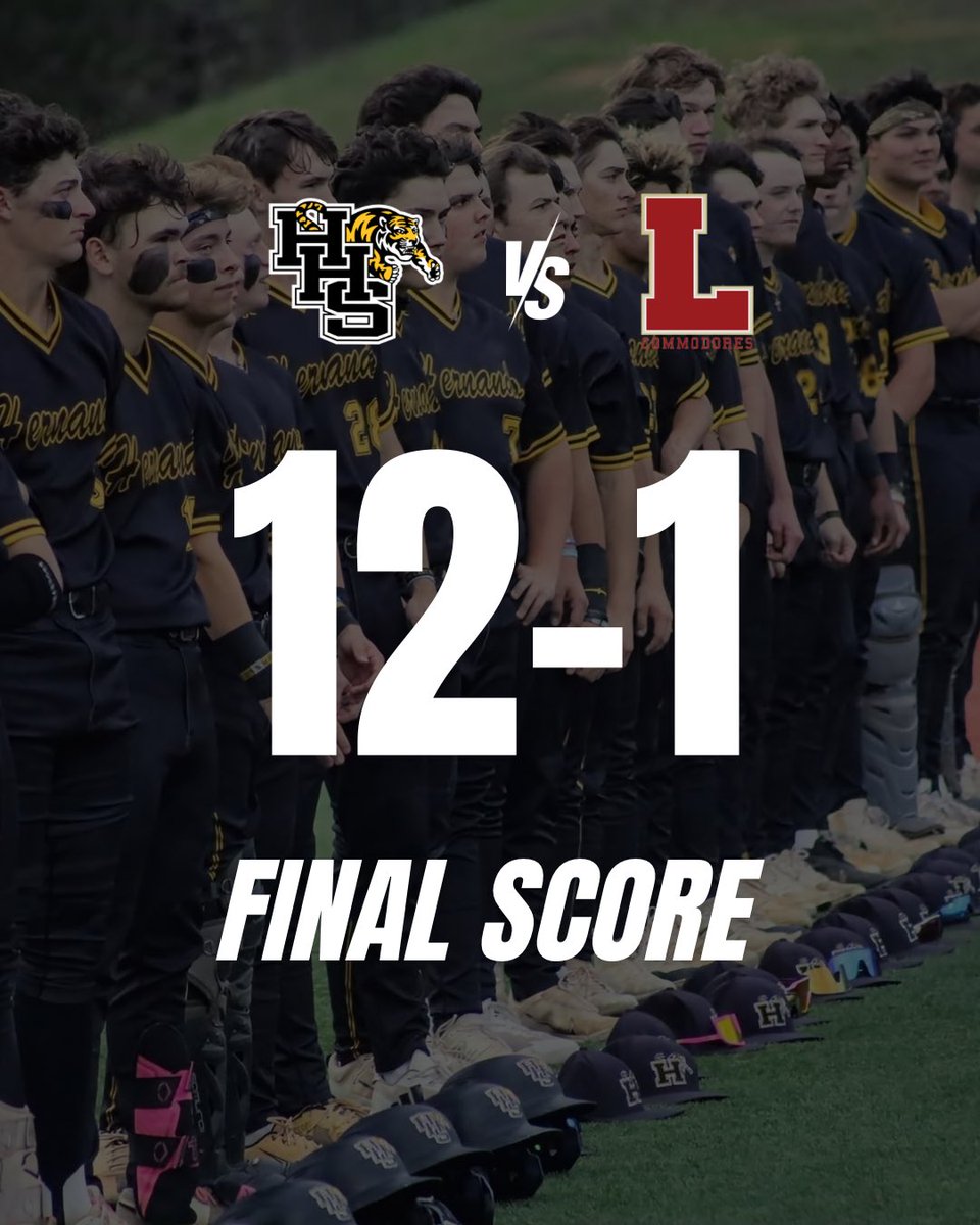 HHSTigerBSBL's tweet image. Tigers move to 17-8-1 on the year! Back in action on Thursday against Northpoint for senior night! #1LD