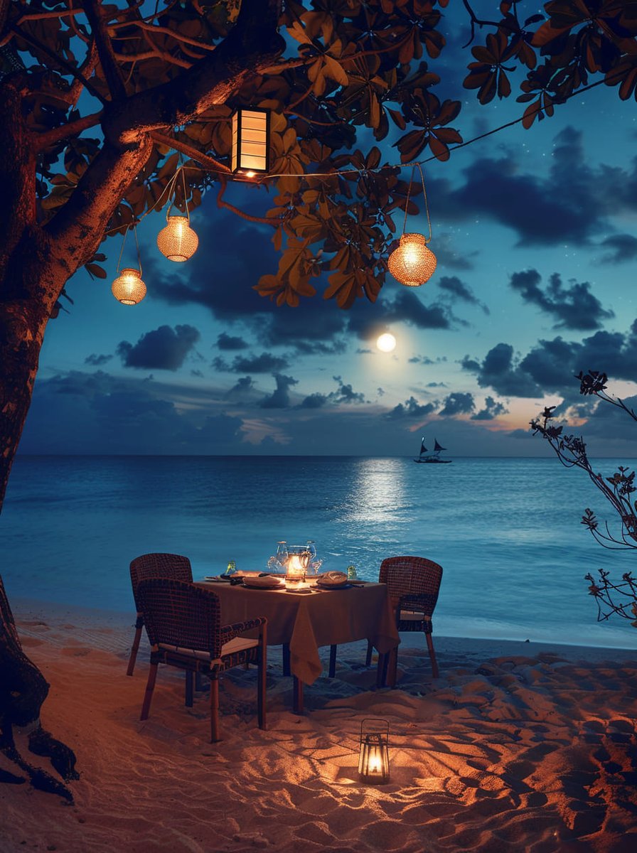 Under the moonlight