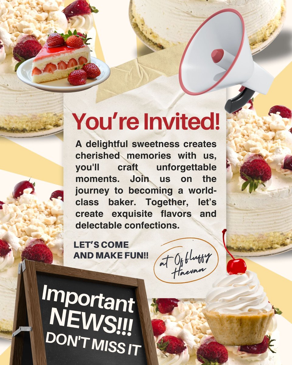 The taste within a beautiful and sweet cake can make life feel more delightful, so let's join <a href="/ofFluffyHaevan/">Fluffy Haevan🧁</a> to feel that taste. 🍰