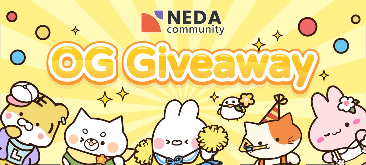 nedacommunity's tweet photo. 🚨 NEDA OG GIVEAWAY ALERT! 🚨
First 1,000 pioneers get:
✅ NFT Whitelist Priority
✅ NEDA TOKEN Rewards
✅ Exclusive Beta Access

HOW TO WIN👇
1️⃣ Join Discord ➡️ https://t.co/ET9lUbeUPp
2️⃣ Hit Chat Level 5
3️⃣ Submit proof in #eventsprofs https://t.co/qJR695kZ1F