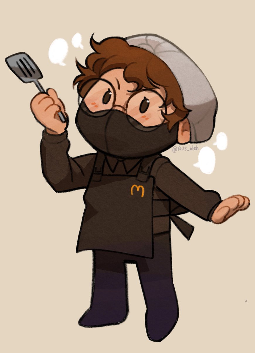 rous_bleh's tweet photo. Lo pusieron a chambear 🗣️ #aquinofanart #Aquinoart https://t.co/Tem1LxLFUv