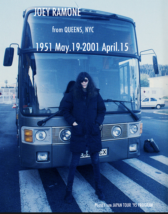 RAMONESFCJ's tweet photo. 今日はジョーイ・ラモーンの命日です。
ニュース&amp;ブログは『JOEY RAMONE FOREVER』
https://t.co/CQRDGd5UnH
#joeyramone #ジョーイラモーン #RAMONES #ラモーンズ https://t.co/aHWjy4UqCi