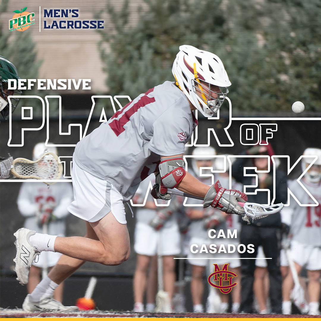 RMAC Sports (@rmac_sports) on Twitter photo The Peach Belt Conference-Rocky Mountain Division Men’s Lacrosse Defensive Player of the Week!
Cam Casados, <a href="/COMesa_MLax/">Colorado Mesa Men’s Lacrosse</a>
#PBCDominant x #EverythingElevated The Peach Belt Conference-Rocky Mountain Division Men’s Lacrosse Defensive Player of the Week!
Cam Casados, <a href="/COMesa_MLax/">Colorado Mesa Men’s Lacrosse</a>
#PBCDominant x #EverythingElevated