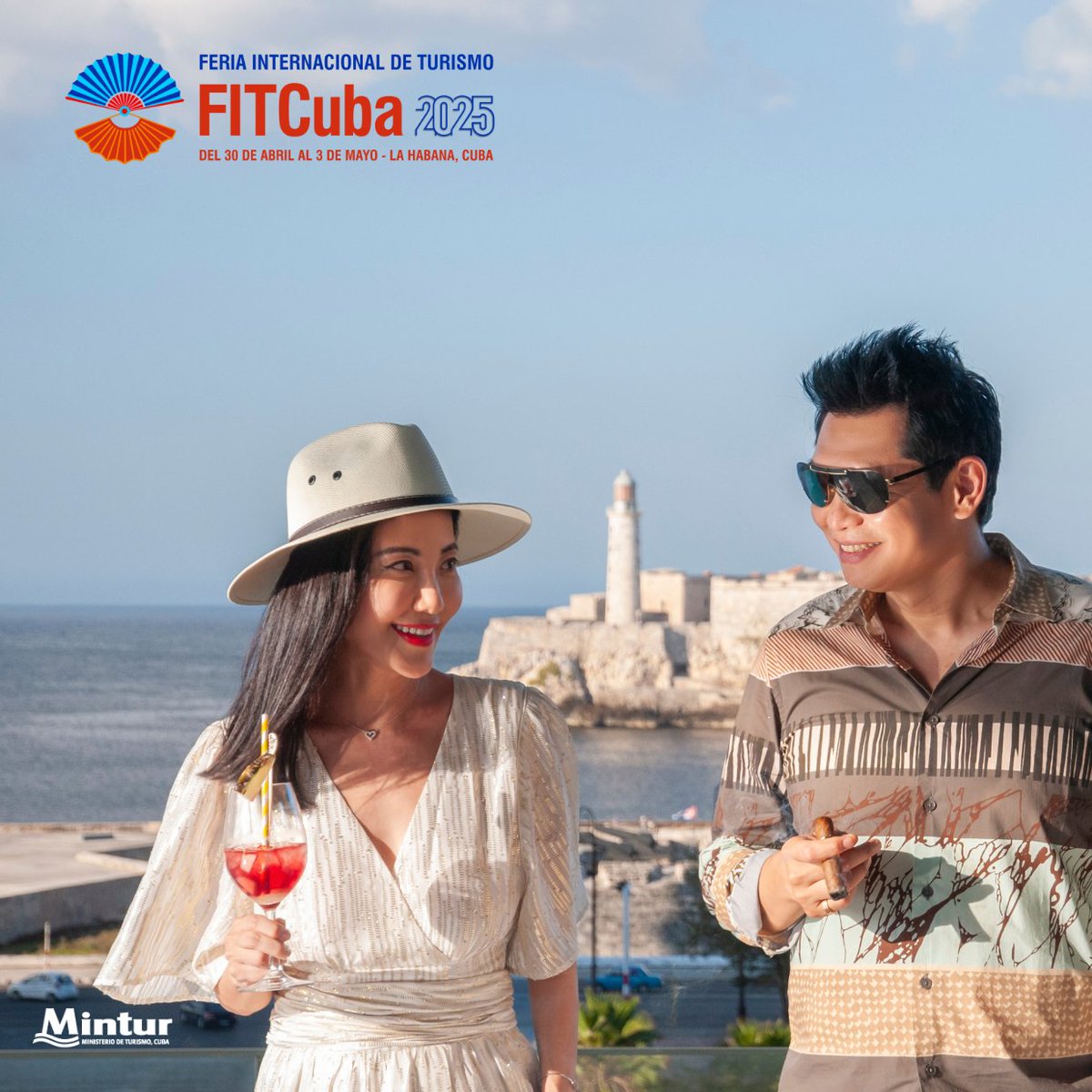 Durante #FITCuba2025 🇨🇺🪭mostraremos a nuestros visitantes nuevas maneras de interactuar con el patrimonio de #LaHabana, que los hagan sentirse parte de las #TradicionesCubanas.
🗓 30 de abril al 3 de mayo