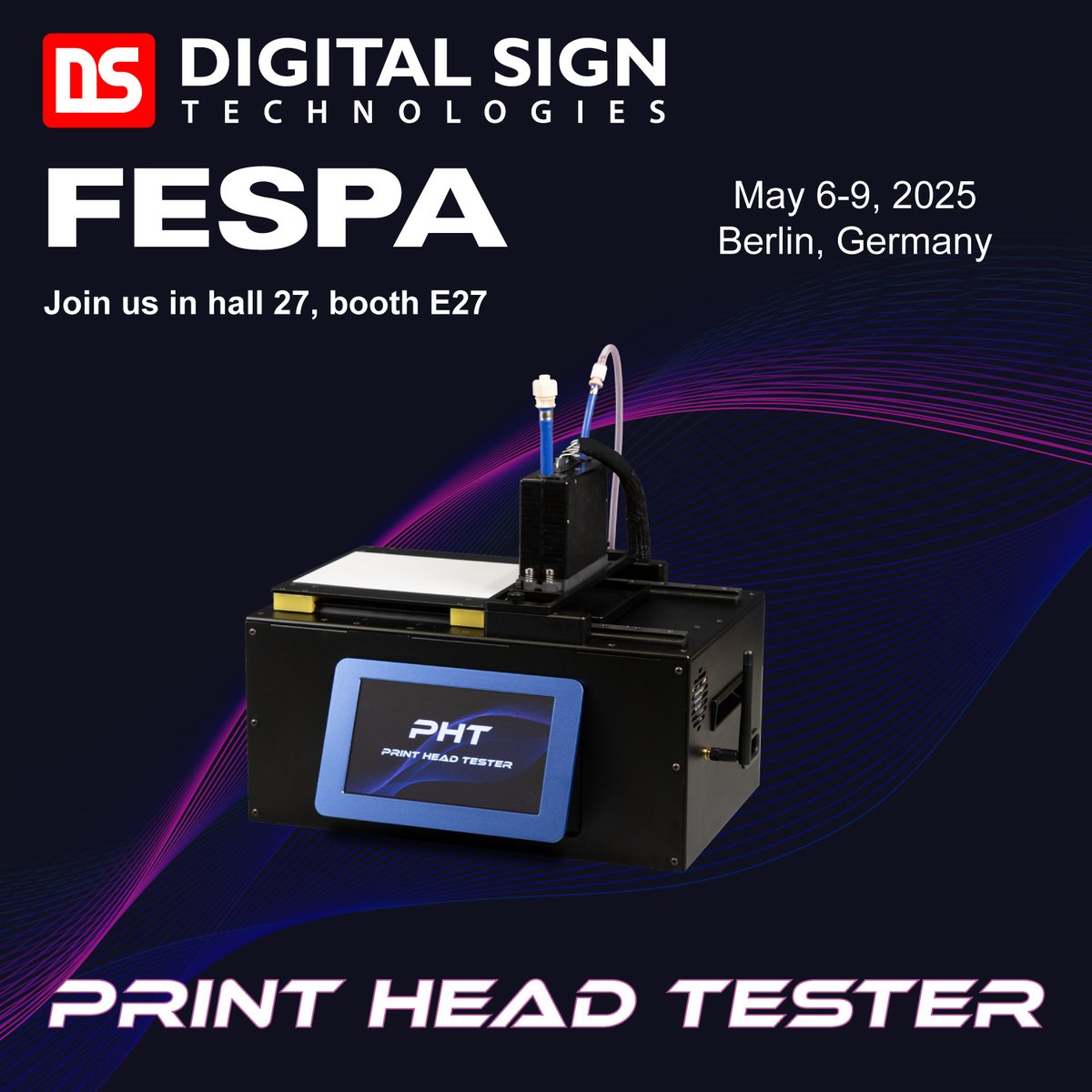 DigitalSignTech's tweet photo. π Announcing the Launch of the New Print Head Tester at FESPA 2025
It's a compact, easy-to-use device designed to accurately assess the condition of inkjet printheads.
π Learn more: https://t.co/9Idcu1TFh8
#PrintHeadTester #FESPA #FESPA2025 https://t.co/q7G0zkWjAM