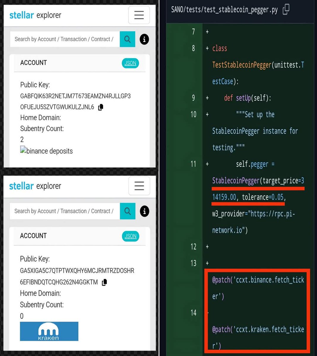 Hot news♊️🌠🔥
🔥💫 Two tier 1 exchanges (Binance and Kraken) have linked the Pi &amp; Stellar system and will list Pi at its real value anchored at the Pi Blockchain at $314159.📈💵💎🏛️🇺🇲🌍