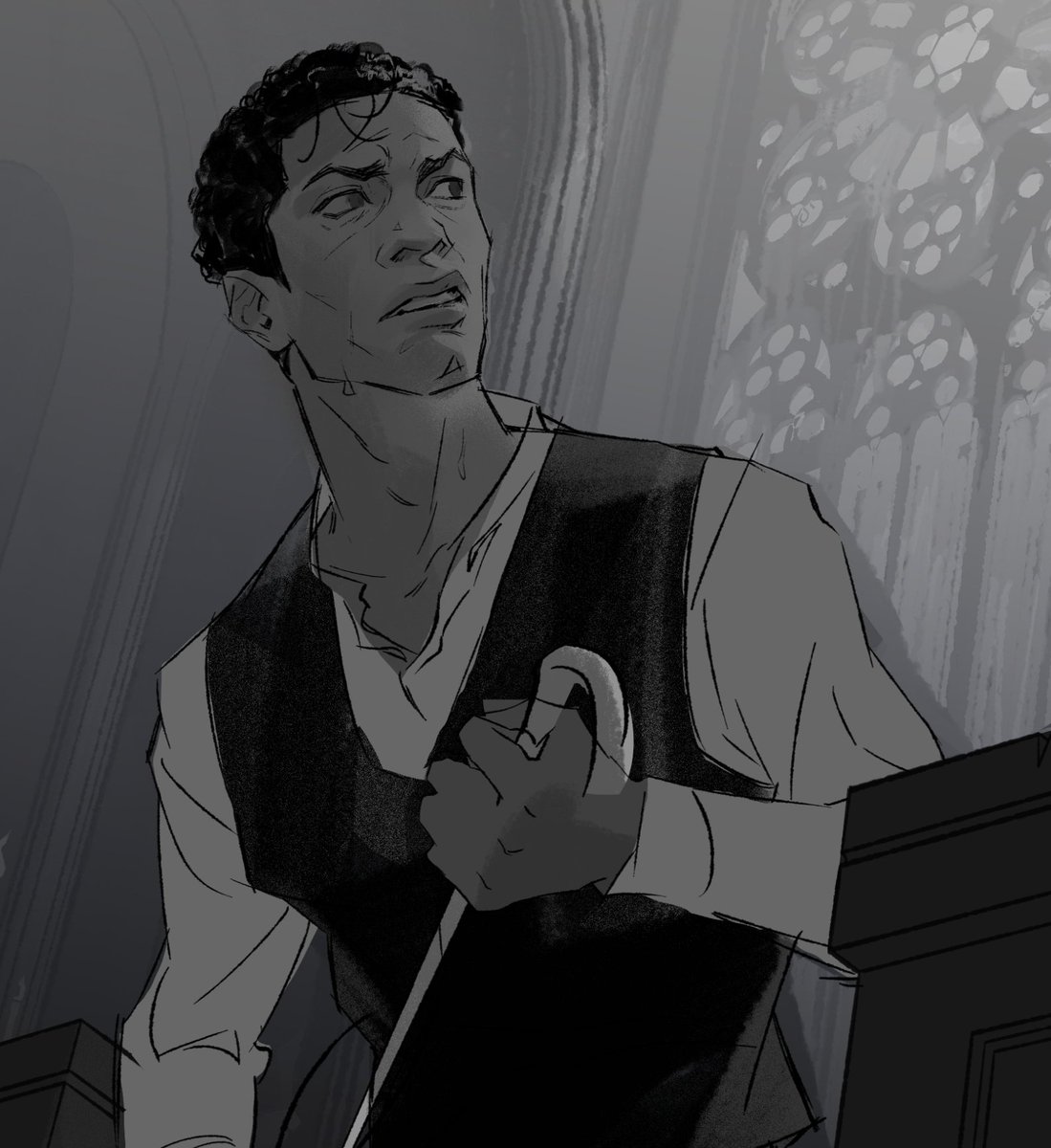 i only have a few moments of freedom to draw my wives b4 they get omlllll