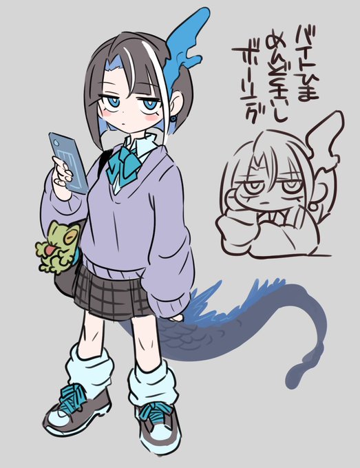 筆慣らし手癖デザイン、モチーフ元わかるかな 