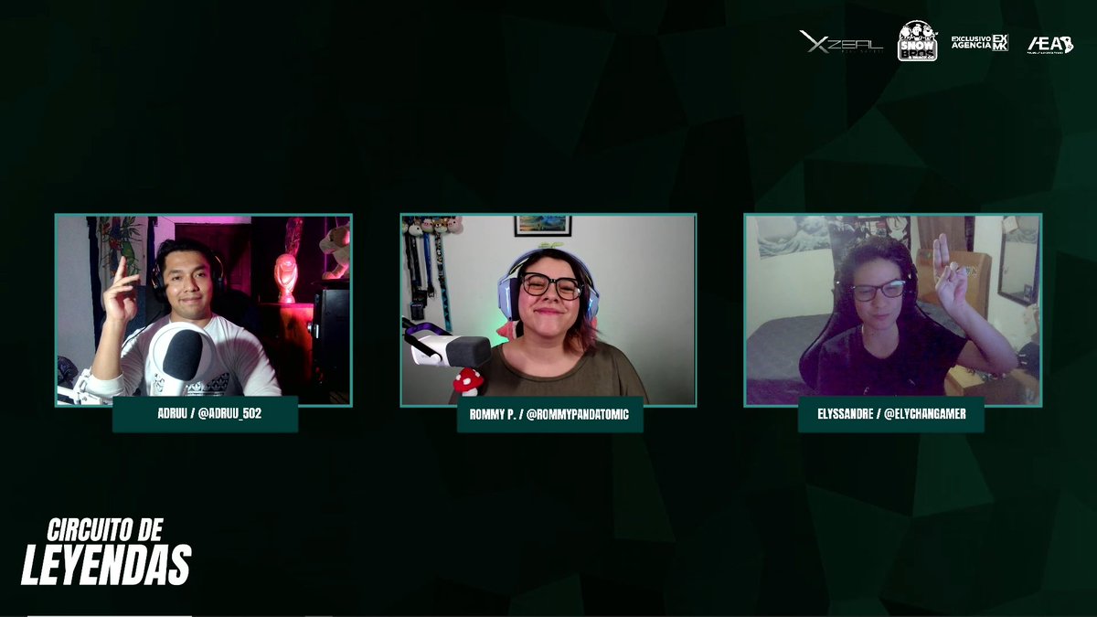 Poco a poco vamos recuperando nivel en el casteo 🎙️

Hoy me divertí mucho con:
🎙️<a href="/RommyPandatomic/">Rommy🐼✨| #LRN #LRS</a> 
🎙️@ElyChanGamer 
En la #Circuitodelendasxzeal

Qué pedazo de serie jugó  <a href="/ascendentesport/">Ascendent Esports</a> 🎉 ¿listos para semifinales?

Ánimos @rising_mx sigan rifándosela siempre 🔥